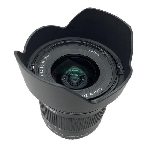 CANON (キヤノン) 超広角ズームレンズ EF-S10-18mm レンズフード付き（EW-73C）