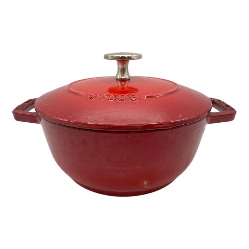 Staub (ストウブ) 鍋 Mサイズ レッド WANABE
