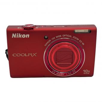 Nikon (ニコン) コンパクトデジタルカメラ COOLPIXS6200 レッド