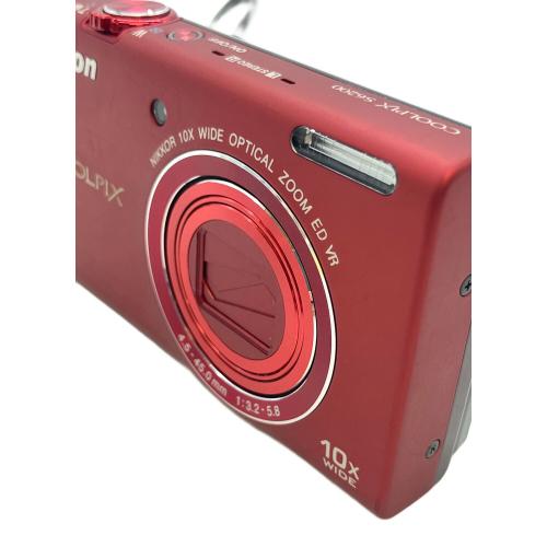 Nikon (ニコン) コンパクトデジタルカメラ COOLPIXS6200 レッド
