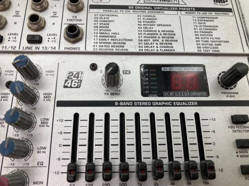 BEHRINGER PAミキサー EURORACK UB1832FX-PRO 通電確認のみ