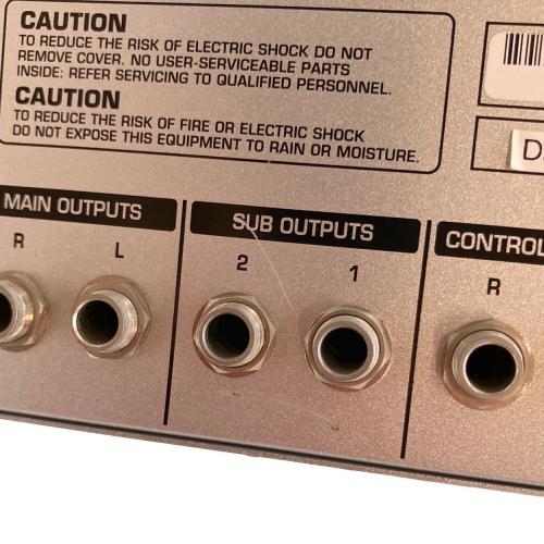BEHRINGER PAミキサー EURORACK UB1832FX-PRO 通電確認のみ