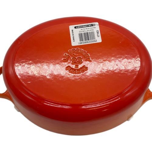 LE CREUSET (ルクルーゼ) 両手鍋 オレンジ ココット・オーバル