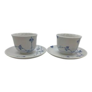ROYAL COPENHAGEN (ロイヤル・コペンハーゲン) ペアティーセット ブルーパルメッテ