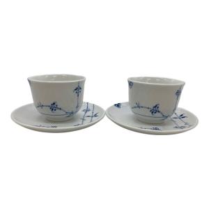 ROYAL COPENHAGEN (ロイヤル・コペンハーゲン) ペアティーセット ブルーパルメッテ