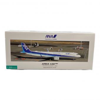 全日空商事 (ゼンニックウショウジ) モデルプレーン ANA A321 neo JA 152A スナップフィットモデル（WiFiレドーム ギアつき）NH20191
