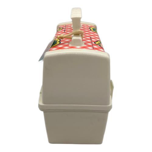 ランチボックス オサムグッズ レッド×ホワイト
