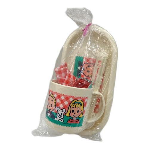 ランチボックス オサムグッズ レッド×ホワイト