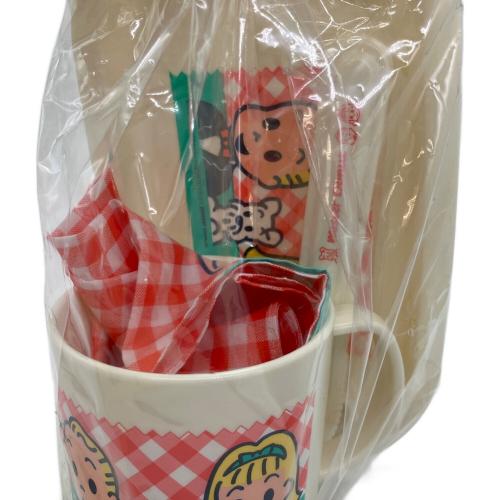 ランチボックス オサムグッズ レッド×ホワイト