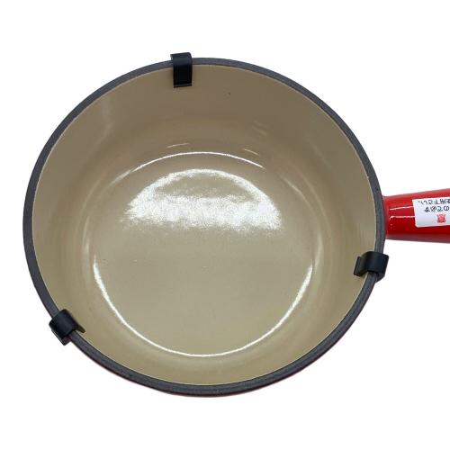 LE CREUSET (ルクルーゼ) 片手鍋 18cm チェリーレッド ソースパン