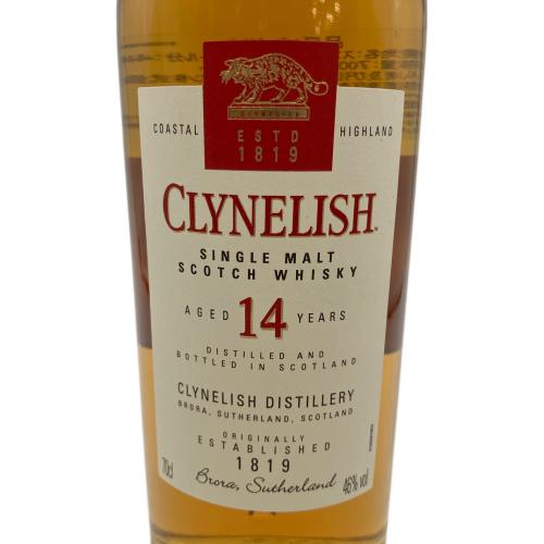 CLYNELISH (クライヌリッシュ) ウィスキー 14年 700ml