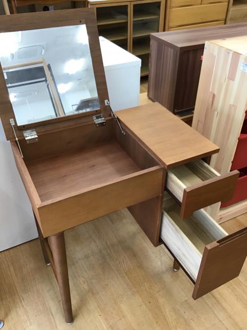 市場株式会社 (イチバカブシキガイシャ) ドレッサー EMM-2060 イス付き ブラウン