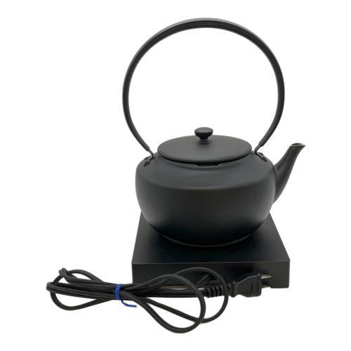 BALMUDA (バルミューダ) 電気ケトル MoonKettle KPT02JP-BK BLACK 0.9L 2024年製