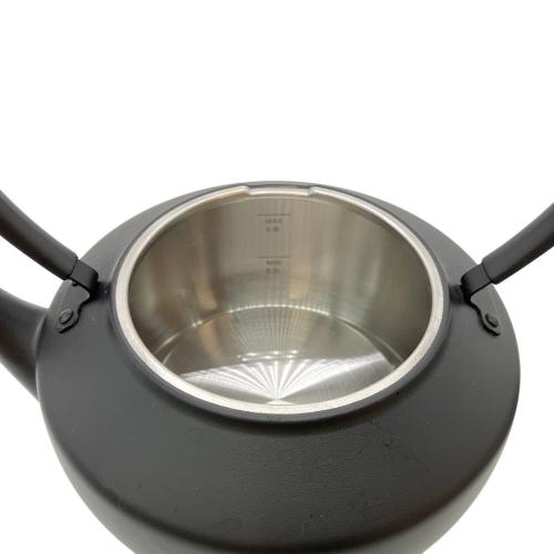 BALMUDA (バルミューダ) 電気ケトル MoonKettle KPT02JP-BK BLACK 0.9L 2024年製