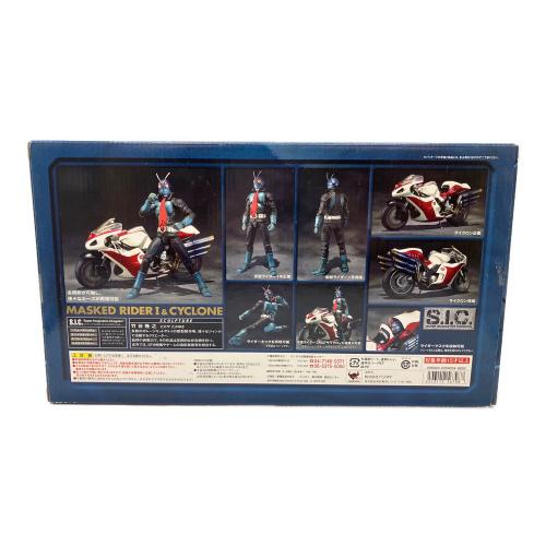 仮面ライダー1号 (カメンライダー １ゴウ) MASKED RIDER & CYCLONE 仮面ライダー 開封済