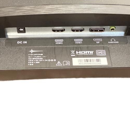 MINIFIRE(ミニファイアー) 曲面ゲーミングモニター MFG34C5QL 34インチ UWQHD Fast VA