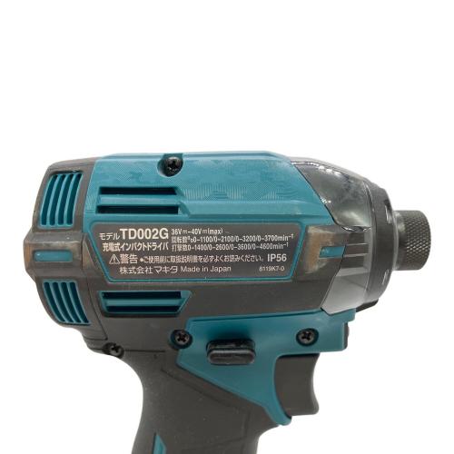 MAKITA (マキタ) インパクトドライバー TD002G