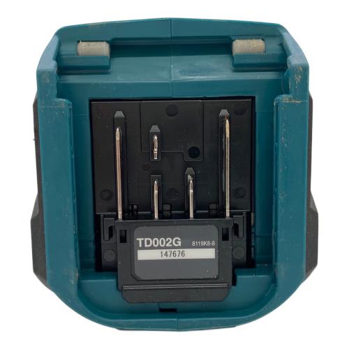 MAKITA (マキタ) インパクトドライバー TD002G