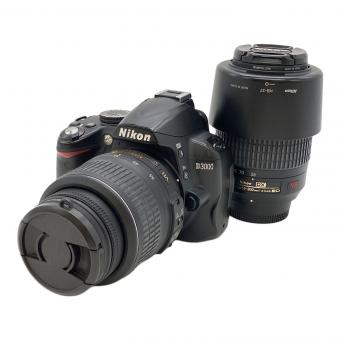 Nikon (ニコン) 一眼レフカメラ・レンズセット D3000 ダブルズームキット