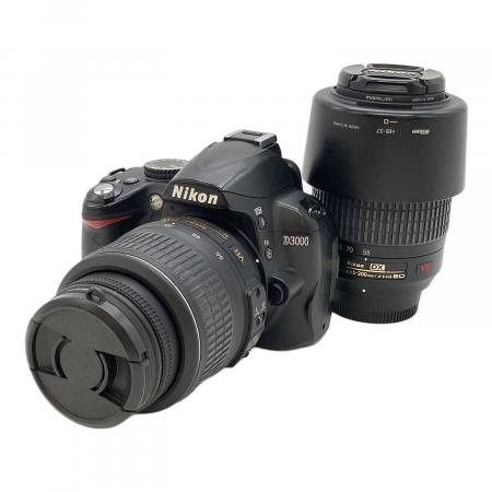Nikon (ニコン) 一眼レフカメラ・レンズセット D3000 ダブルズーム