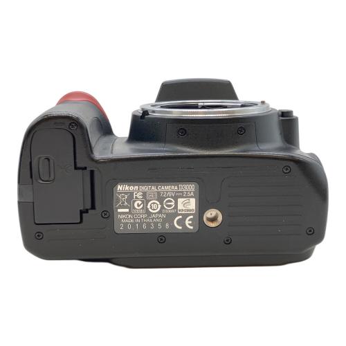 Nikon (ニコン) 一眼レフカメラ・レンズセット D3000 ダブルズームキット