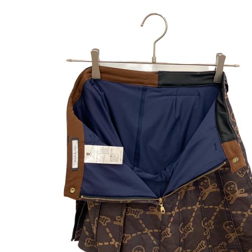MARK&LONA (マークアンドロナ) ゴルフウェア(スカート) MLW-1C-AE04  SIZE38 ブラウン