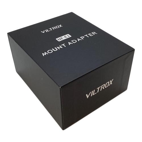 viltrox (ビルトロックス) マウントアダプター NF-E1 ニコンFマウントレンズからソニーEマウントカメラ