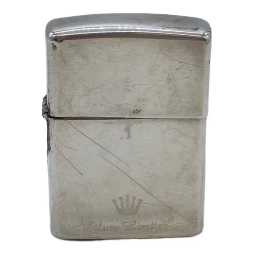 ZIPPO (ジッポ) オイルライター 2004年製 STEALING刻印 Silver Limited