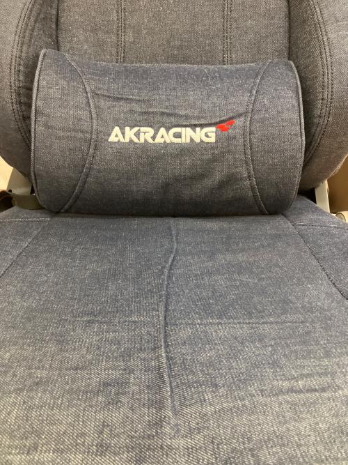 AK Racing (エーケーレーシング) ゲーミングチェア デニム/GYOKUZA DENIM インディゴ