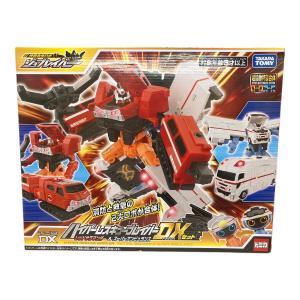 TOMY (トミー) ジョブレイバー TJBDX ハイパーレスキューブレイバー レッドサラマンダー＋スーパーアンビュランス DXセット トミカ