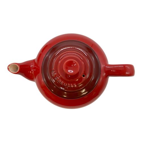 LE CREUSET (ルクルーゼ) ティーポット＆マグセット レッドチェリー