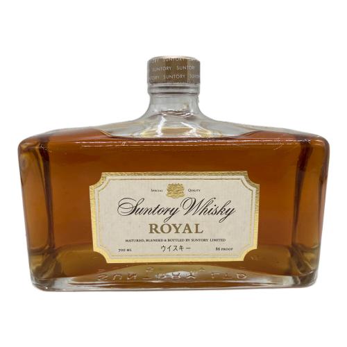 サントリー ROYAL 二重奏ボトル ウイスキー 沈殿物有 700ml
