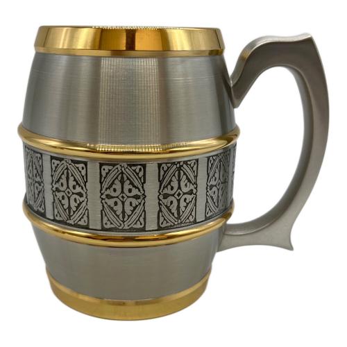 PENANG PEWTER マグカップ シルバー×ゴールド/スズ製