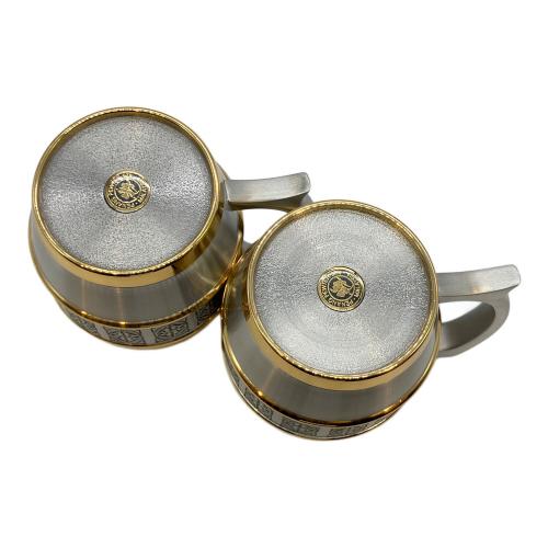 PENANG PEWTER マグカップ シルバー×ゴールド/スズ製