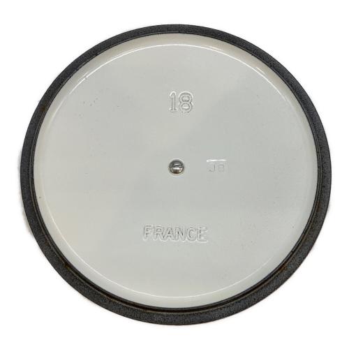 LE CREUSET (ルクルーゼ) 両手鍋 18㎝ ピンク