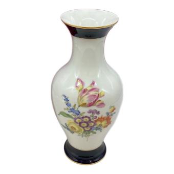 Meissen (マイセン) フラワーベース 花柄/金縁/箱付き