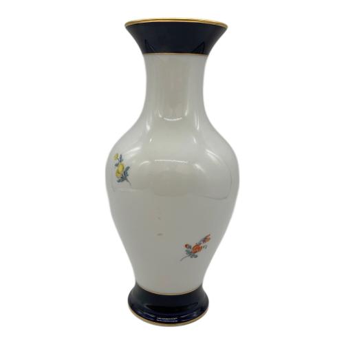 Meissen (マイセン) フラワーベース 花柄/金縁/箱付き