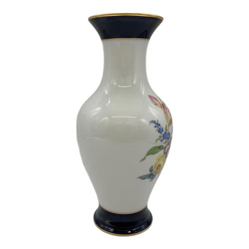 Meissen (マイセン) フラワーベース 花柄/金縁/箱付き