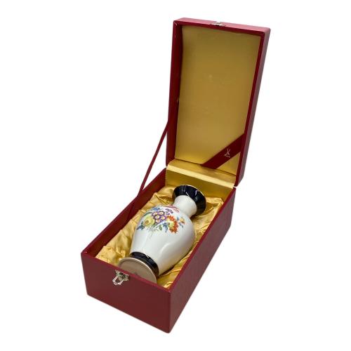 Meissen (マイセン) フラワーベース 花柄/金縁/箱付き