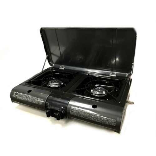 Iwatani ツインガスバーナー 未使用品 TBG-1 2018年製 PSLPGマーク有 TBG-1 2018年製 未使用品