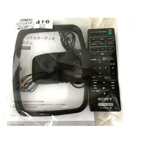 SONY マルチコネコトCD/ラジオコンポ CMT-X3CD 2018年製 2130521 CMT-X3CD 2018年製
