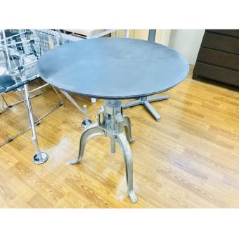 DULTON カフェテーブル ブラウン アイアン