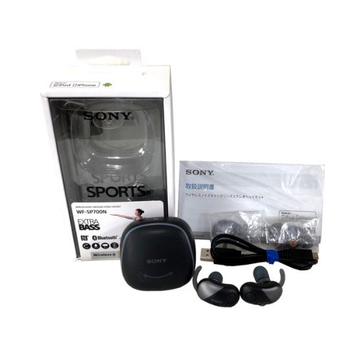 SONY (ソニー) Bluetoothイヤホン WF-SP700N 動作確認済み 5018073 WF-SP700N