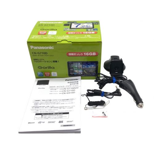 Panasonic (パナソニック) ポータブルナビ 7インチ ワンセグ CN-G710D