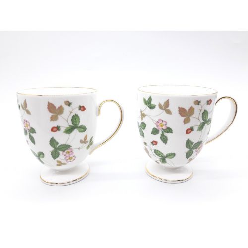 Wedgwood (ウェッジウッド) ティーカップ ワイルドストロベリー 2Pセット