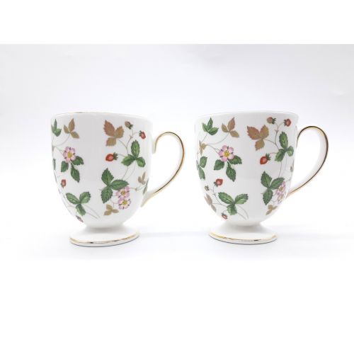 Wedgwood (ウェッジウッド) ティーカップ ワイルドストロベリー 2Pセット