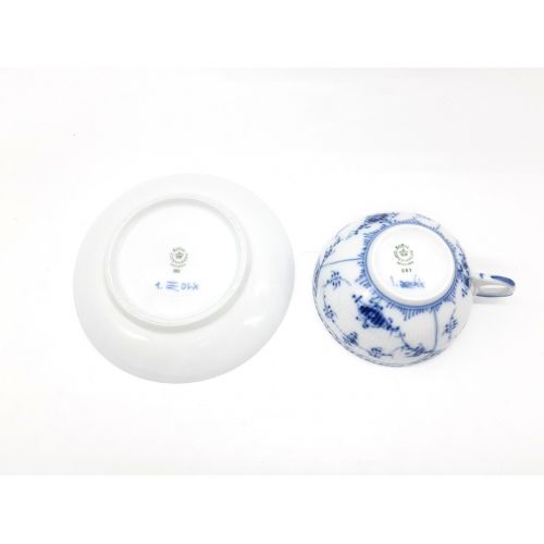 ROYAL COPENHAGEN (ロイヤル・コペンハーゲン) カップ&ソーサー ブルーフルーテッド・フルレース