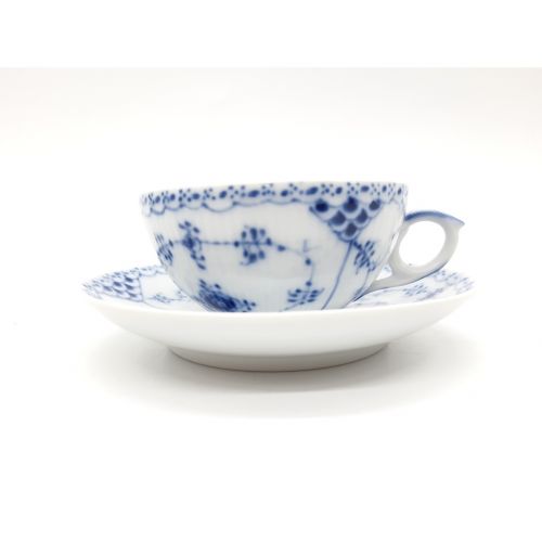 ROYAL COPENHAGEN (ロイヤル・コペンハーゲン) カップ&ソーサー ブルーフルーテッド・フルレース