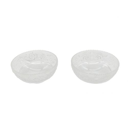 Baccarat (バカラ) ガラスボウル アラベスク 2Pセット