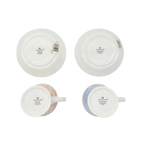 Wedgwood (ウェッジウッド) カップ&ソーサー 未使用品 フランシス・フランシスブルー ペア